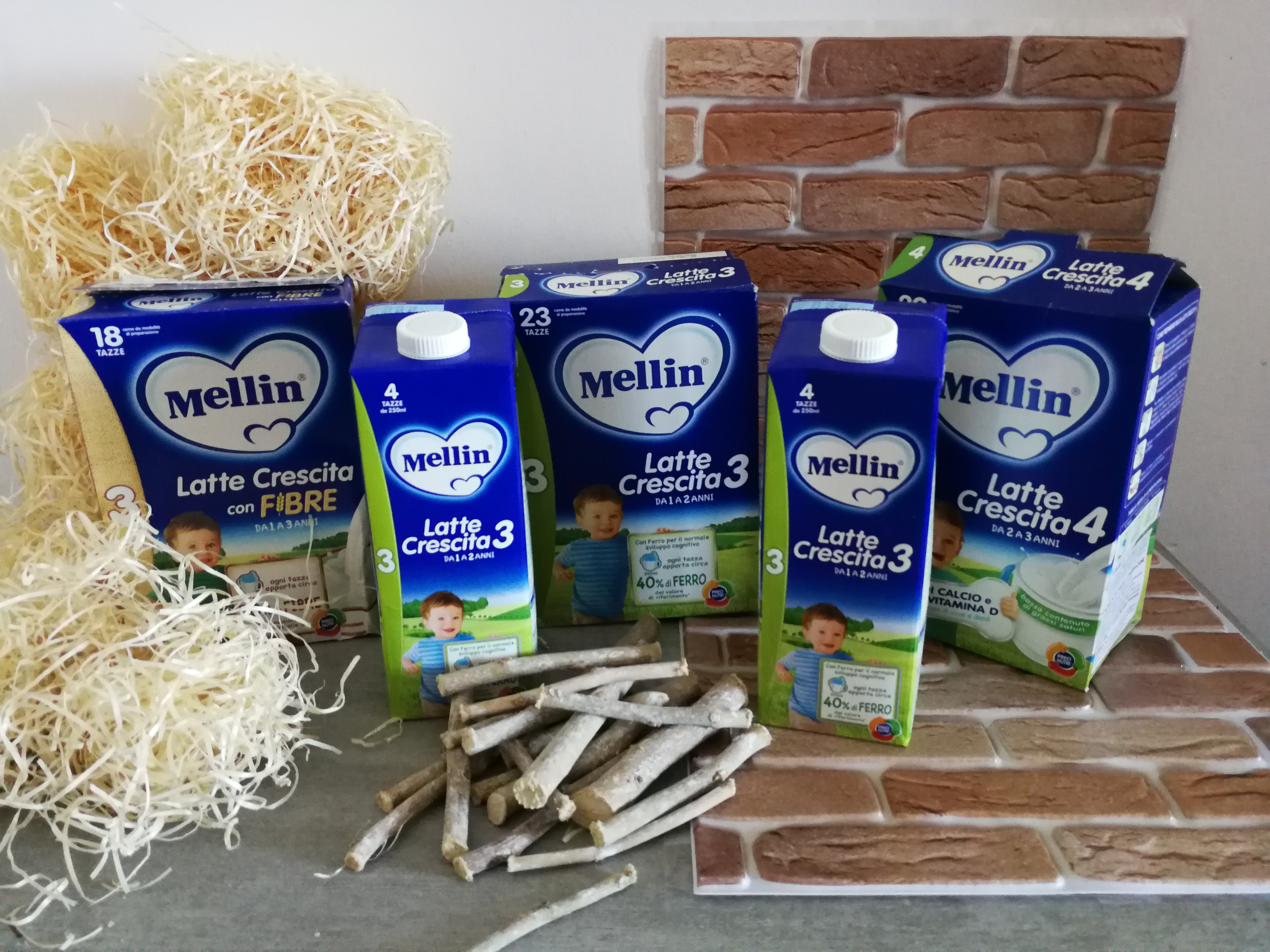 MELLIN 3 - Latte di Crescita Liquido per Bambini da 1 a 2 anni 1L